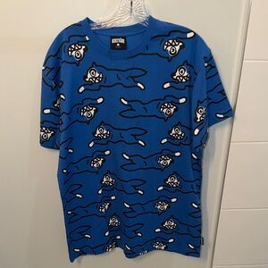 Icecream Blue T-Shirt with Cartoon Design